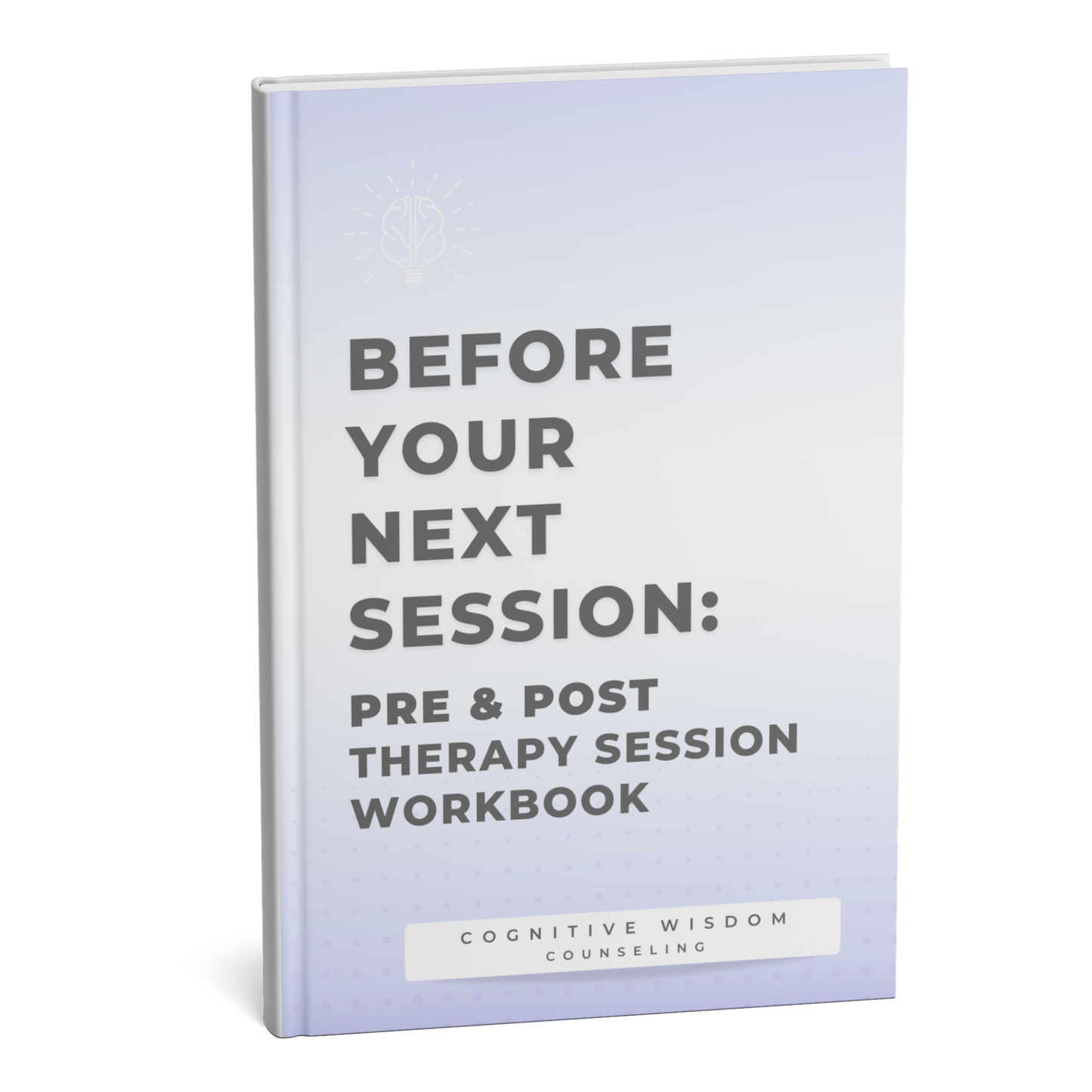 pre and post therapy workbook